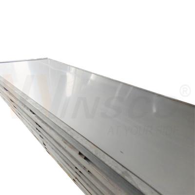 Cina Processo di produzione semplice Acciaio inossidabile 2b Fogli di superficie 304 304l di grado 1000mmx2000mmx2.5mm laminato a freddo in vendita