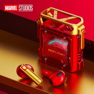 China Captain America Marvel Genuine ney FAMA LED In-Ear Big Quality DIS BT Iron Man Spider-Man Gaming In-Ear Headphones tws earbuds for sale