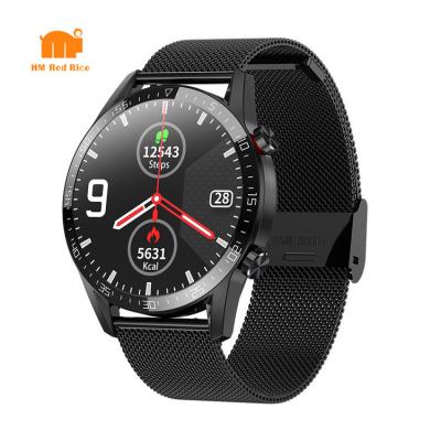 China 2022 New Focus Automatic Wearable Devices Smart Watch L13 With BT Calls ECG Heart Rate Monitoring Full Round Touch IP68 Waterproof Fitness TR for sale