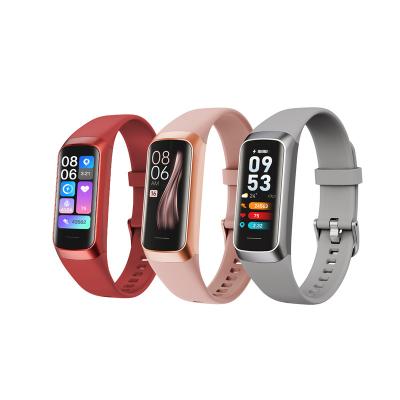 China Duals Newest AMOLED Screen C60 Smart Wristband SIM Card Wearable Devices 2022 ODM/OEM Heath Monitor Watch Multiple Sport For Women Men's CaseSmar for sale