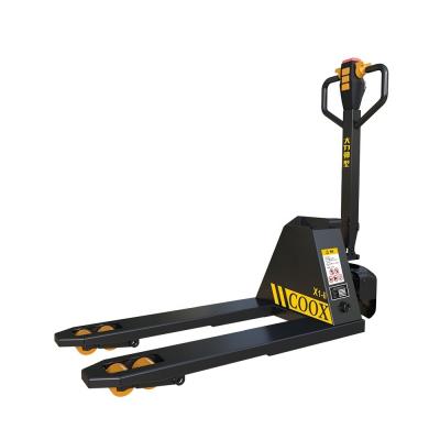 China 1150mm/1200mm Fork Length 2 Ton Electric Pallet Truck for Smooth and Material Handling for sale