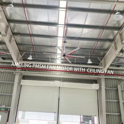 China 10ft 12ft 14ft 16ft 18ft 20ft 22ft 24ft Elektrische große Deckenventilatoren mit Aluminiumblättern zu verkaufen