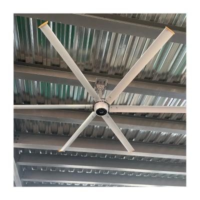 China High Velocity 7.3m 1500W 1100W 12ft 24ft Industrial Ceiling Fan for Workshop Cooling for sale