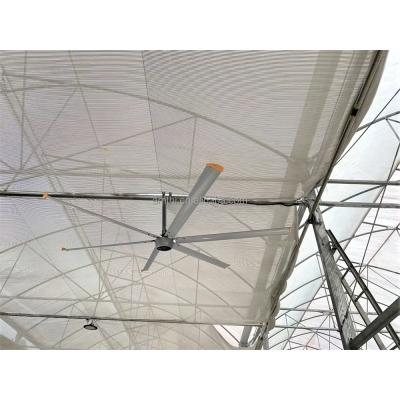 Cina AMTHI 3.6m 7.3M 12ft 16ft HVLS Industrial Big Ceiling Fan Motor per il magazzino delle Filippine in vendita