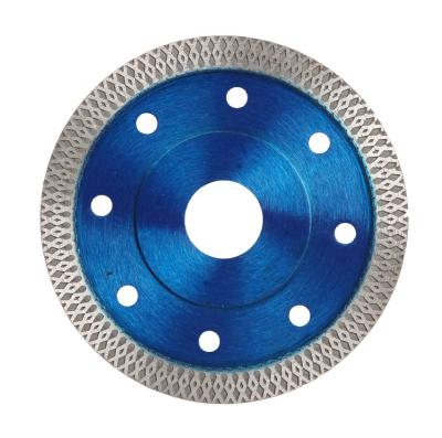 China Fast Removal On Floors 105mm 115mm Hot Press Concrete High Quality Tile 125mm Turbo Diamond Saw Blade Cutting Porcelain Hot Press for sale