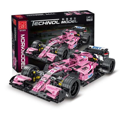 China Building Toy Vov Toys MOC simulation sports racing building blocks formula car series assembly set toy boy gift for sale