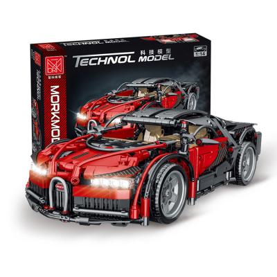 China Assembled Toy Vov Toys Racing Series Model Building Blocks High Difficulty MOC Simulation Sports Car Toy for sale