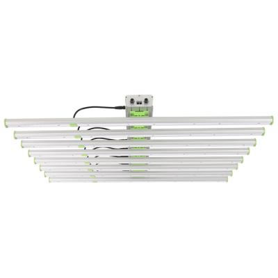 China 2080μMol 800W führte Gartenbau-Lichter 8 Stangen 380nm-760nm IP65 zu verkaufen