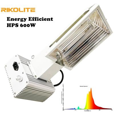 China El favorable HPS 600W invernadero de la penetración del aire ligero profundo crece luces en venta