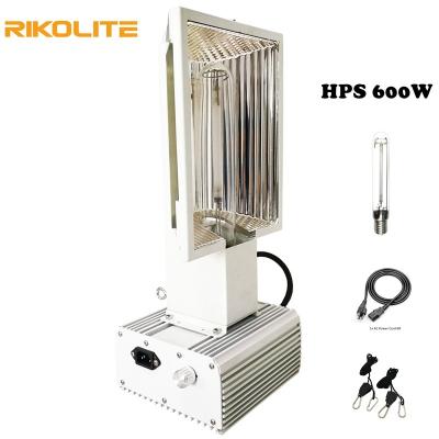 Κίνα Υδροπονικά 600 Watt HPS αυξάνονται το ελαφρύ θερμοκήπιο 1080umol/s αυξάνονται τα φω'τα προς πώληση