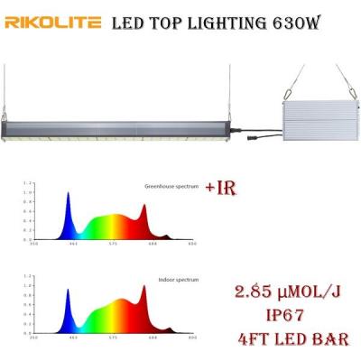 China UME que encienden el solo invernadero LED de la barra de IP67 630W crecen luces en venta