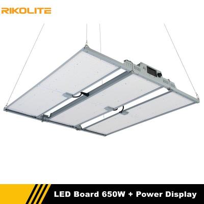 China Tableros 650w de Rikolite Quantum con la planta de la función de la exhibición del poder llevada a crecer luces en venta