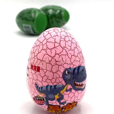 China Dinosaur Kids Kid Candy Toys Chocolate Egg With Snack Q612 for sale