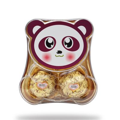 China Wholesale Lovely Panda T3 Wafer Ball Coated Sweet Chocolate BALL for sale