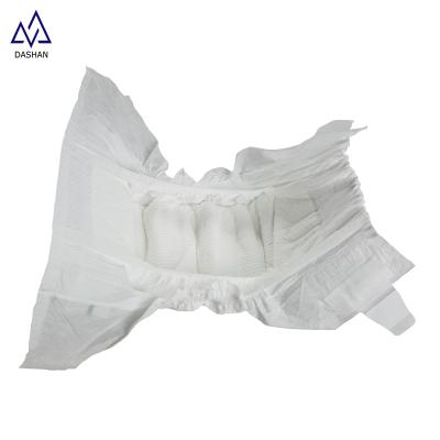 China OEM Cheap Plain Weave Wholesale Ultra Thin Breathable Baby Diapers Nappies for sale