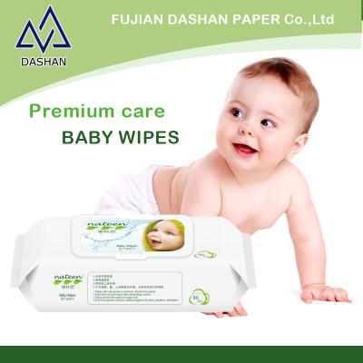 China Baby Wipes Wholesale OEM Non-Spunlace Woven Baby Soft Disposable Wet Wipes From Skin Care China Factory for sale