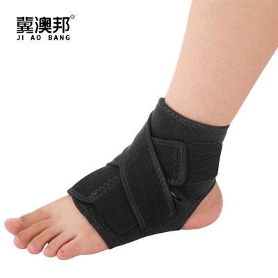 China Dailylife+Sports+healthcare OK Cloth Free Size Double Straps Ankle Protector Adjustable Open Ankle Brace for sale