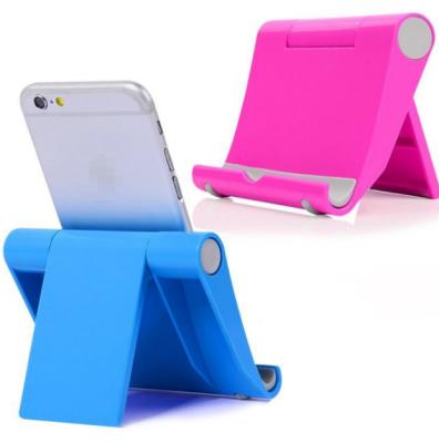 China Universal Adjustable Foldable Portable Lazy Stand Cell Phone Stand ABS Phone Holder For Iphone For Samsung for sale