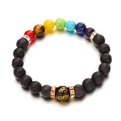 China New Vintage Design Fashion Jewelry Yoga Bracelet String Of Maxim Beads Unisex Natural Stone Bracelets for sale