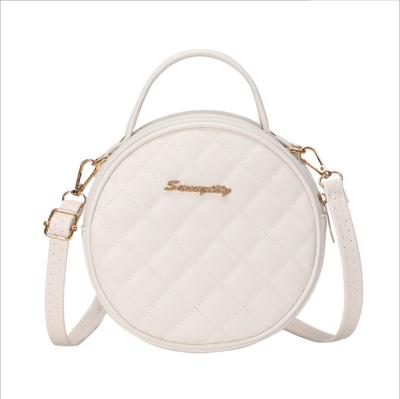 China 2021 fashion Korean version of the round rhombus letter of the handbags for ladies women cheap shoulder bags for sale