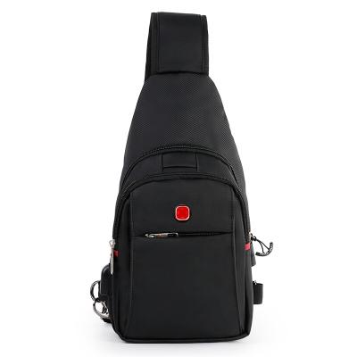 China Casual Lightweight Waterproof Chest Rise Pack For Male Shoulder Cross - Body Bag Sling Chest Bag for sale