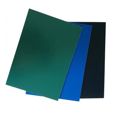 China Modern Bilateral ACP Roof Low Gloss Color Aluminum Composite Sheet Plate Advertising Manufacturers for sale