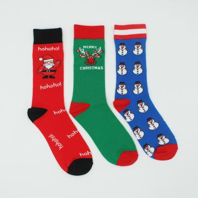 China Anti-Fault Winter Knit Thick Fuzzy Fuzzy Christmas Socks Christmas Men's Fluffy Socks for sale