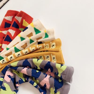 China Colorful Baby Kids Socks Crew Socks Sporty Hot Selling Baby Boy Spanish Style Cotton Socks for sale