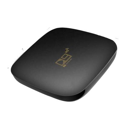 China D9 Android 10 Dual Band Cheap Home Box Dual Band Smart Box HD 3D 1080P Media Player D9 Set Top Box 2.4G 5G WIFI BT for sale