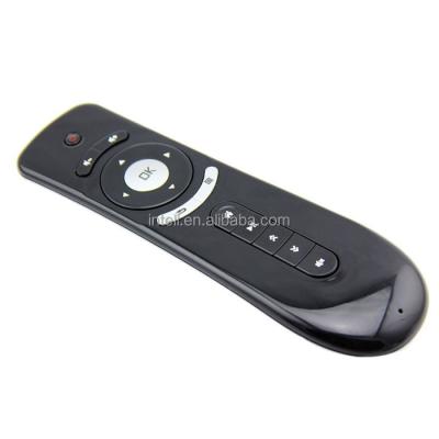 China Universal 6-Axis Gyro Smart Remote Controller 2.4g Wireless Air Mouse T2 For Android TV Box for sale