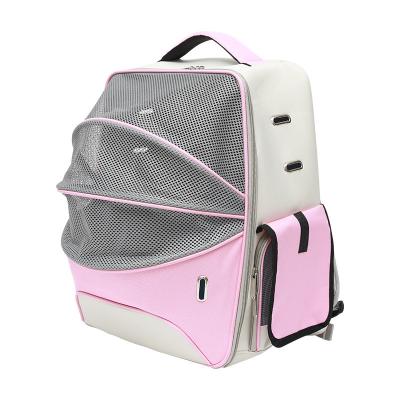 China Stocked Safety Portable Light Weight Pet Carrier Durable Breathable Waterproof Backpack for sale