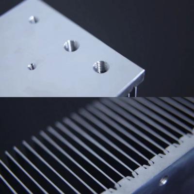 China Glued Radiator Power Device Inverter Converter Aluminum Profile Aluminum Radiator Fin Insert Fin Radiator for sale