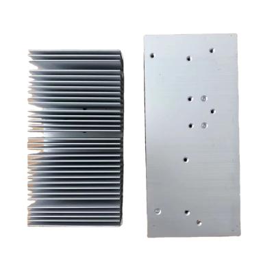 China Suitable Bonded Aluminum Heatsink Converter Fin Inverter Welder Frequency Conversion Price Aluminum Profile Radiator for sale