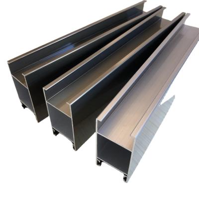 China door & Sliding Aluminum Window Door Frame Aluminum Alloy Extrusion Wardrobe Profile for sale