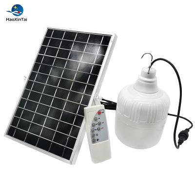 China Rechargeable Warehouse Camp Tent Fishing Emergency Lights Solar Led Bulb Light for sale