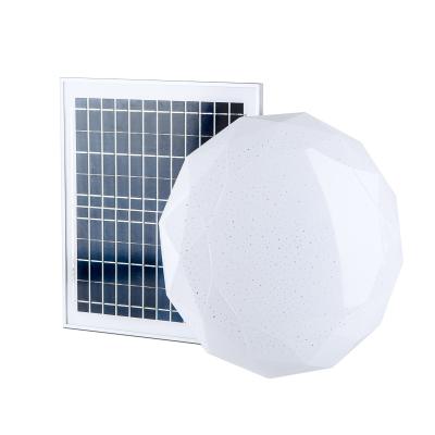 China Household Solar Lights LED Indoor Home Solar Ceiling / Pendant Light With Remote Control for sale