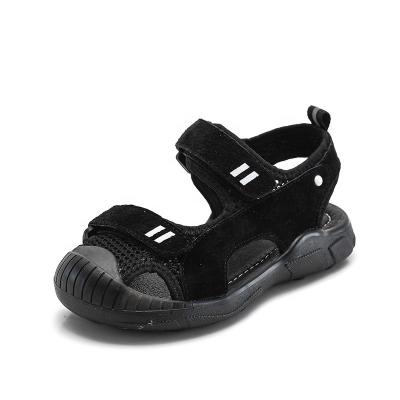 China Pig Bucket and Mesh Summer New Boys Baotou Beach Sandals for sale