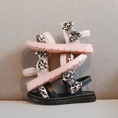 China Children's sandals summer new fashion middle and big children's beach shoes soft bottom Korean version of the little girl for sale