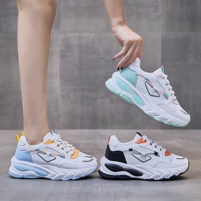 China Daddy shoes women's autumn 2021 new ins tide Korean street shooting sports Harajuku breathable heightening shoes for sale