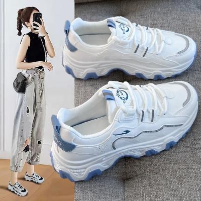 China 2022 spring new Korean version of ins old shoes female students wild thick-soled sports women's street casual shoes for sale