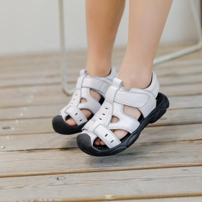 China Summer fashion sandals boys Baotou soft sole shoes non-slip wear-resistant Korean version medium and large children's beach shoe zu verkaufen