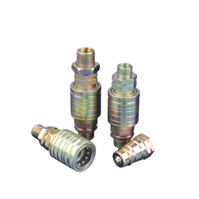 China ISO5675 BRASS push and pull hydraulic quick release coupling for sale