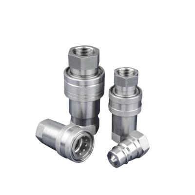 China ISO7241A BRASS Steel Hydraulic Quick Connect Couplings for sale