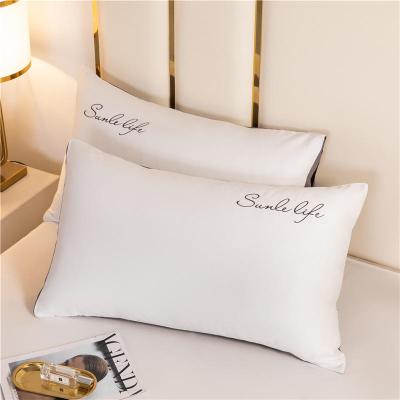 China 48*74cm Stain Silk Fabric Cooling Single Pillowcase for sale