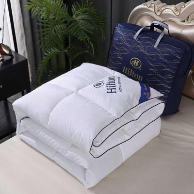 China New Filipino Mattress Topper Quilt Home Down King Comforter White Quality Comforter 4kg Faster Delivery hilton for sale