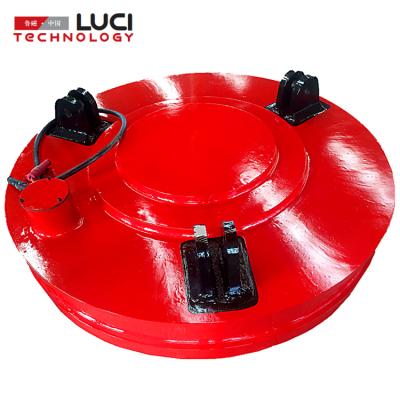 China building material shops electric power lifting magnet for hangdling lifting steel metal waste for sale