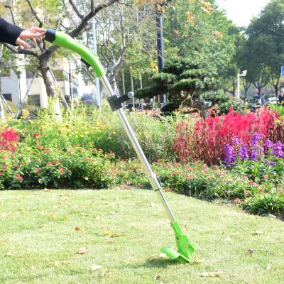 China Cordless Cordless String Trimmer with 12V lithium 2000mAh, Plastic Cordless Blade Lawn Mower GRASS TRIMMER for sale