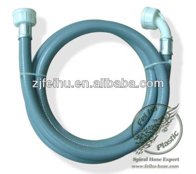 China Plastic washing machine inlet hose with plastic connector for sale