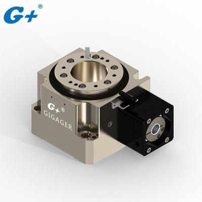 China Gigager Hollow rotating Actuator High Precision GSH-150-30K -SERVO Motor Hypoid Rotary Table High Torque Rotary Mower Gear Box for sale