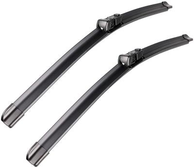 China 99.9% 22 Years Factory Suitable Universal Top Type Wiper Blades Auto Frameless Bracketless Car Lock 19mm Windshield Wiper Soft for sale